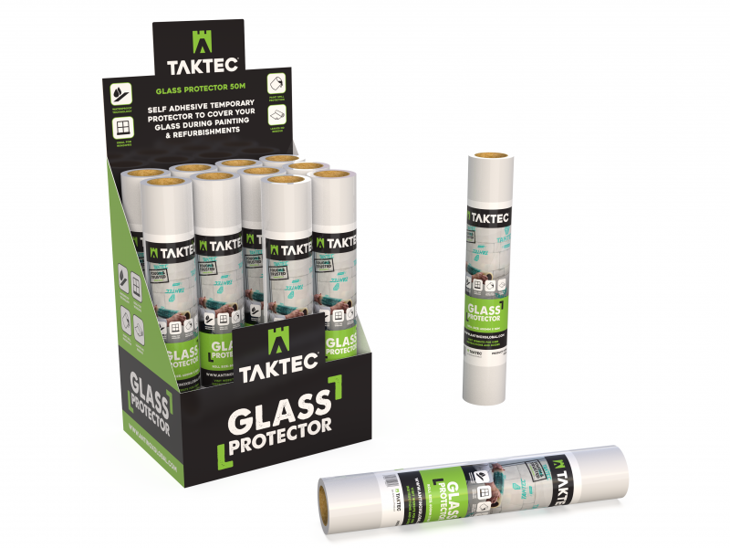 Taktec Glass Protector 12 x 50m Rolls